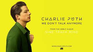 Charlie Puth - We Don&#39;t Talk Anymore (feat. Selena Gomez) (Audio)