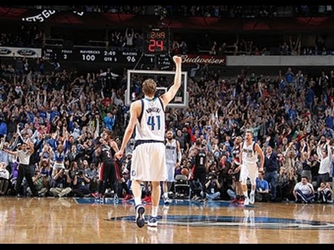 Dirk Nowitzki Leads Mavericks' Clutch Comeback Win Over Blazers