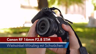 Video thumbnail for Canon RF 16 mm f/2.8 STM | Weitwinkel-Objektiv im Pancake-Format [Deutsch] by ValueTechTV