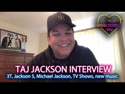 Taj Jackson interview - 3T, Jackson 5, singing with Michael Jackson, new music, TV shows!