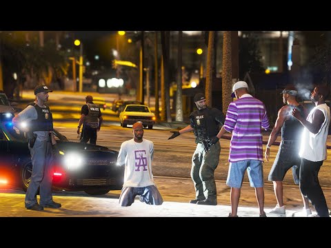 GTA 5 LSPDFR - Undercover Gang Police Task Force | Dodge Challenger Demon
