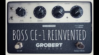 Video thumbnail for The One Chorus: How Grobert Effects reinvented the Boss CE-1 by TheSpaceGuitar