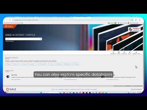 Info Bites How To Navigate The Library Databases