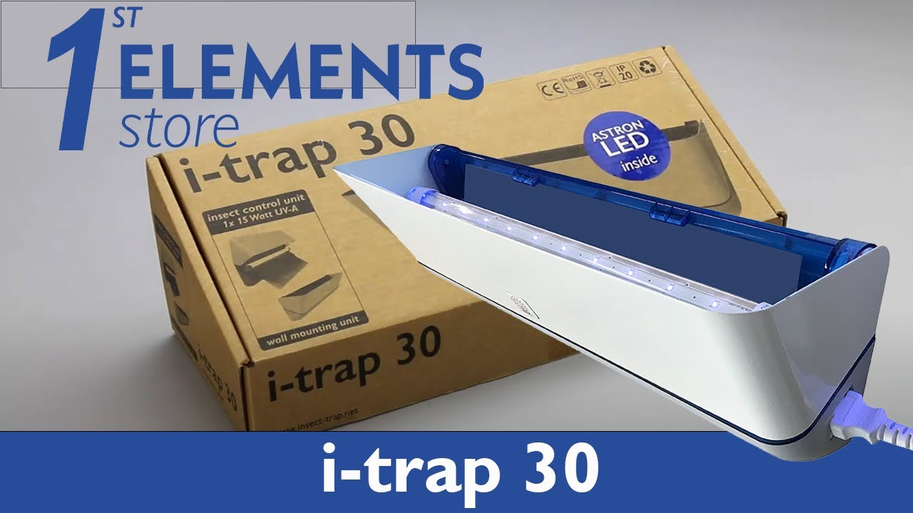 LED lys til elektrisk insektfanger - I-Trap 30 LED - 3 års levetid!