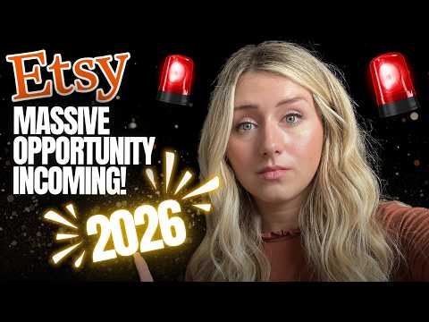 VIRAL 2026 Etsy Product Opportunity Incoming! 🔥 + FULL Beginner Tutorial