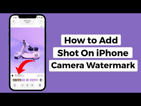 Shot on iPhone Camera Watermark | iPhone Camera Secret Settings