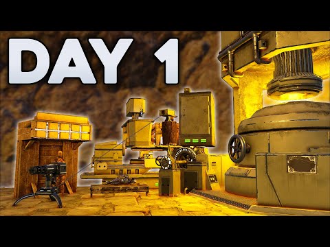 DUO Claiming Castle Cave on Day 1! - ARK PvP