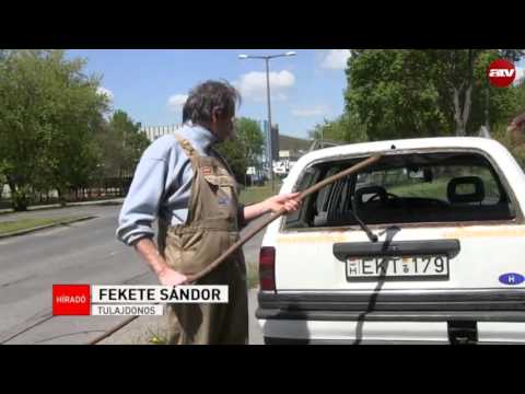 Peches autótolvaj: bezárta saját magát a kiszemelt járműbe