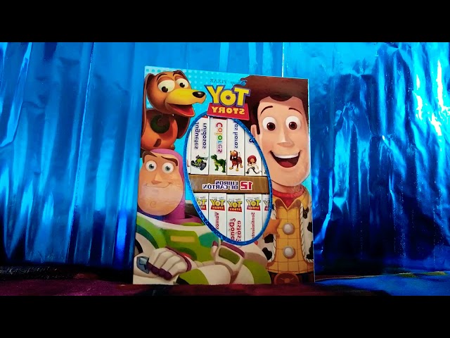 Vídeo relacionado con DISNEY PIXAR: TOY STORY - MI PRIMERA BIBLIOTECA - 12 LIBROS DE CARTON - PI KIDS
