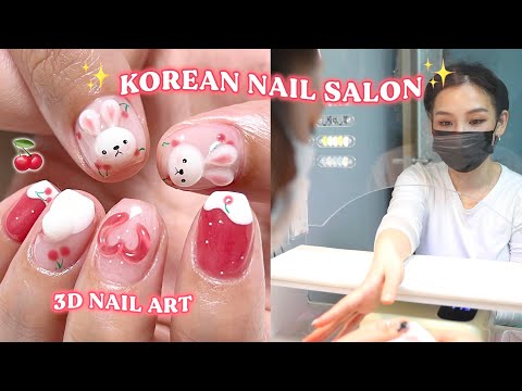 Top Korean Nail Artist Does Whatever She Wants on My Nails- How much did it cost? 💅🏻