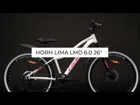 Велосипед HORH LIMA LMD 6.0 26" (2024) White-Pink