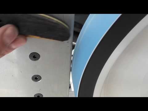 Homemade belt sander