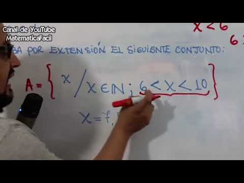 TEORIA DE CONJUNTOS - DETERMINACIÓN DE CONJUTOS (FACILITO)
