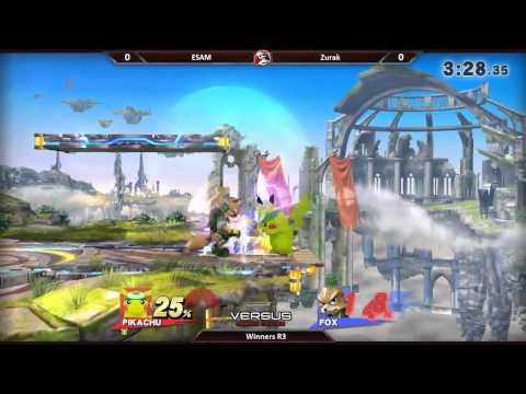 Versus Weekly 6/18/15 - Winners R2 - ESAM (Pikachu) vs. Zurak (Fox) - Smash 4