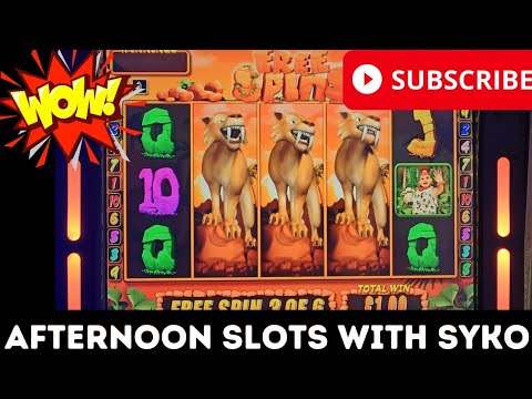 💥AFTERNOON SLOTS SESSION EYE OF HORUS, FISHING FRENZY , SPARTACUS & MORE , HOME FOBT