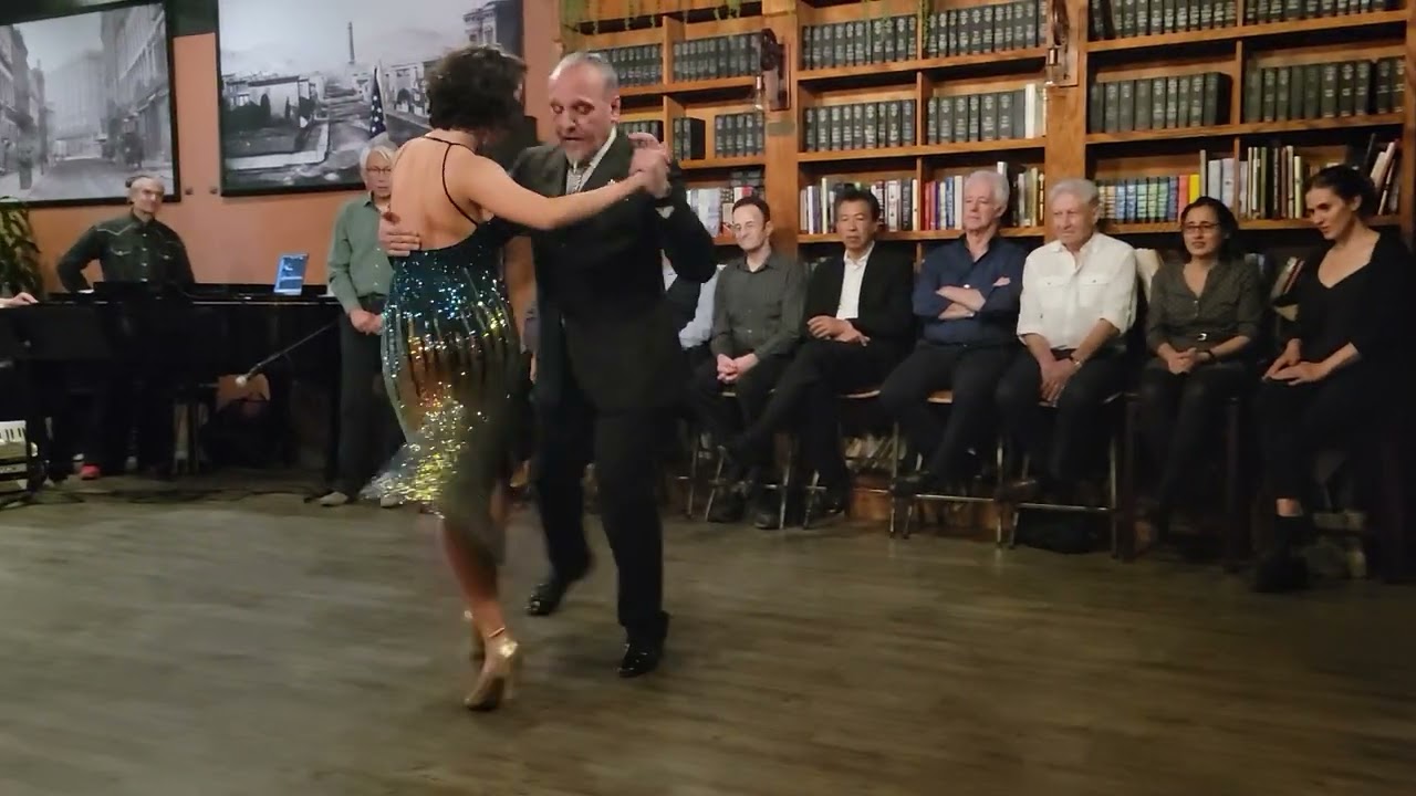 Raquel Makow and Pancho Martinez Pey at Milonga Chez Nous on April 13, 2023 (3 of 3)