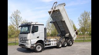 Pārdošana Mercedes-Benz Arocs 3258 | 8X4 | BIG AXLES | RETARDER | LOW KM! | EURO 6 pašizgāzējs - Attēls 4 | Autoline LV Mercedes-Benz Arocs 3258 | 8X4 | BIG AXLES | RETARDER | LOW KM! | EURO 6 pašizgāzējs | Attēls 4 - Autoline