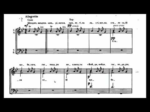 Leontovych -  Shchedryk  (Carol of the Bells, Original Version)