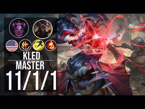 FEEDABOI Kled - Kled vs Akali Top - Kled Gameplay
