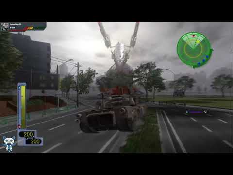 VGUK Earth Defense Force 2017 - Weapon Tests: Vehicles