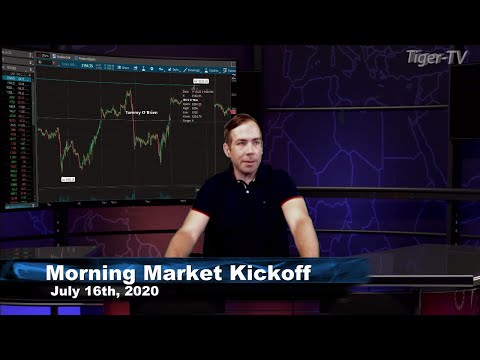 July 16th, The Morning Market Kickoff with Tommy O'Brien on TFNN - 2020
