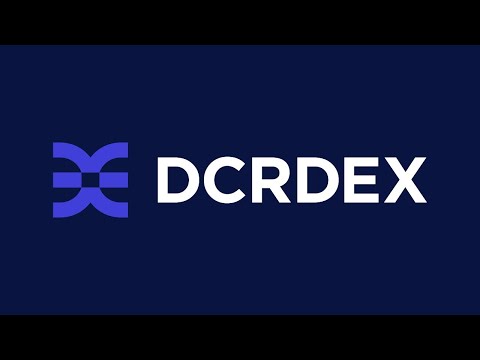 Decred DCRDEX Live - DCR / BTC trading pair