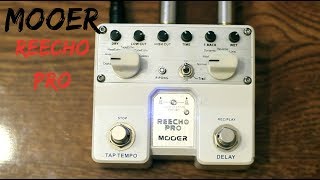 Video thumbnail for Mooer Reecho Pro delay ( обзор/review ) by Робертович Guitar