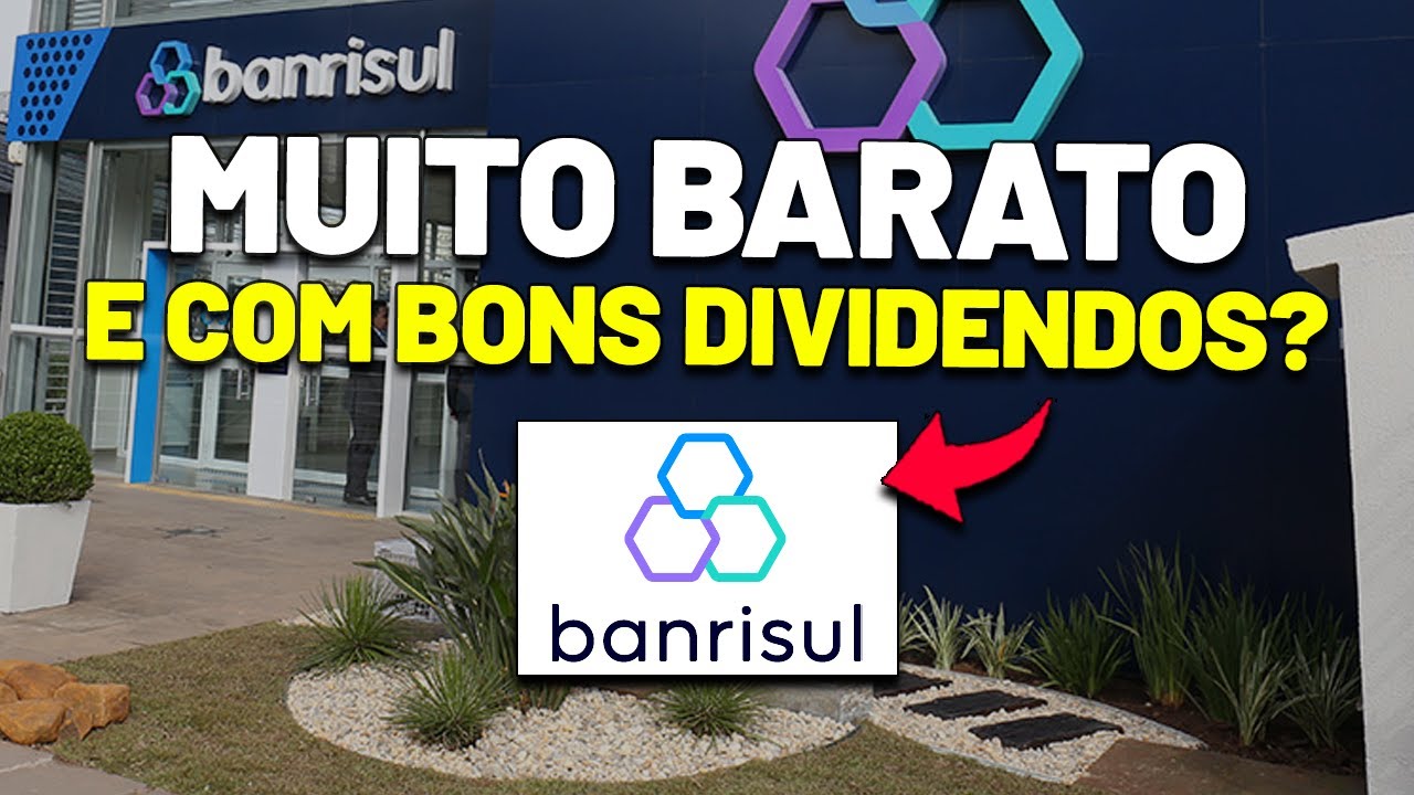 🚨BANCO MUITO BARATO PARA IGNORAR? BANCO BANRISUL: BONS DIVIDENDOS E MELHORA NOS RESULTADOS | BRSR6