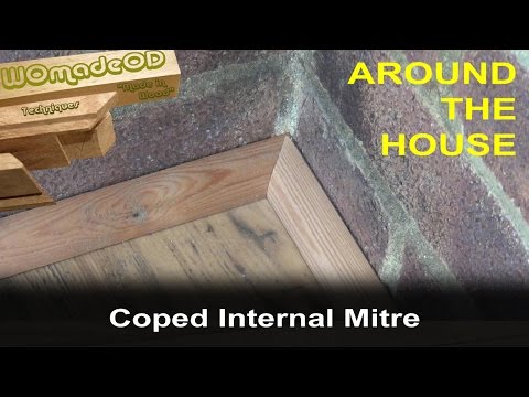 Baseboard / Quadrant Floor Trim 2 - Coped Internal Mitre