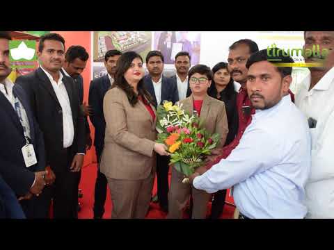 Mrs. Archana S. Kute (MD-The Kute Group) visits Tirumalla Oil Stall at Sakal Agrowan Expo-2019 Aurangabad