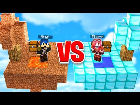 Minecraft ITA - LUCKY BLOCK GIGANTI DI DIAMANTE VS DI TERRA!!