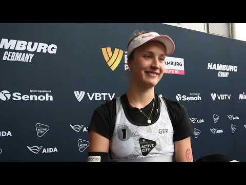 "Gibt uns Selbstvertrauen für die nächsten Spiele" | Svenja Müller | Beach Pro Tour Elite16 Hamburg