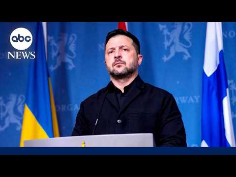 Russia continues relentless attacks on Ukraine as Zelenskyy meets with top US envoys
