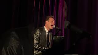 Peter Cincotti sang “ You don’t know me”at Feinstein’s at Nikko San Francisco