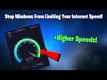 Windows Is LIMITING Your Internet Speed & Here's How To Fix It!