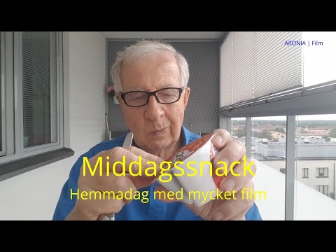 2021-07-09 MIDDAGSSNACK -  Hemmadag med mycket film
