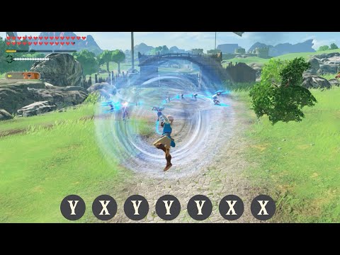 Link Flail Weapon Complete Moveset - Hyrule Warriors: Age of Calamity