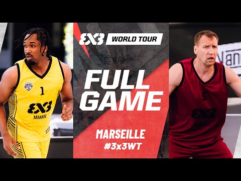 Miami 🇺🇸 vs Adazi 🇱🇻 | Full Game | FIBA 3x3 World Tour Marseille 2024