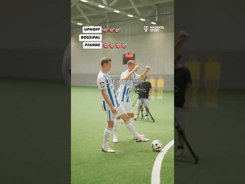 Wildes Duell bei Hansa 😂🎯 #shorts