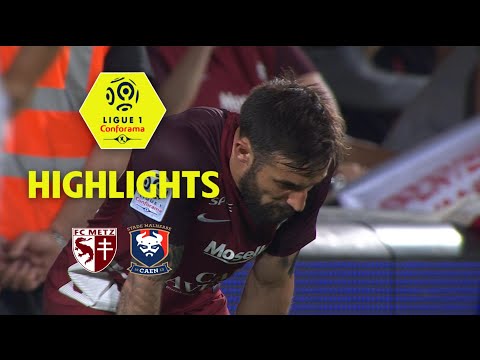 FC Metz - SM Caen ( 1-1 ) - Highlights - (FCM - SMC) / 2017-18