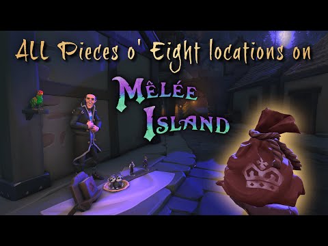 All Pieces o' Eight Locations in The Journey to Mêlée Island Tall Tale | Sea of Thieves