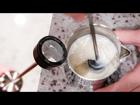 Make Microfoam With a Hand Frother - The Subminimal Nanofoamer V2