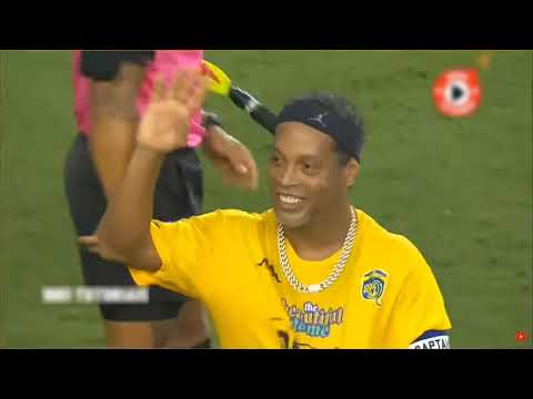 The Beautiful Game by RC3 & R10    Team Roberto Carlos vs Team Ronaldinho With Other Stars 2022