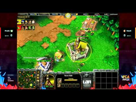 [WC3] WCA EU Open Qualifier - HawK vs. Prado (Quarter Final)