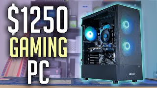 $1250 Gaming PC Build Guide! (2022)