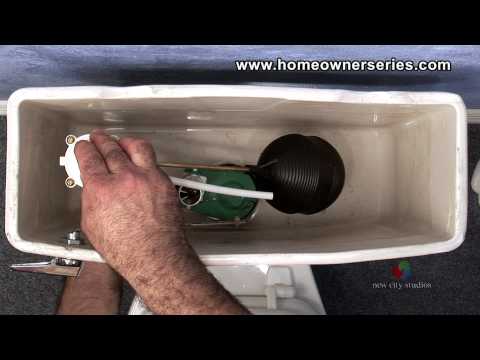 How to Fix a Toilet - Ball-Cock Supply Valve Replacement