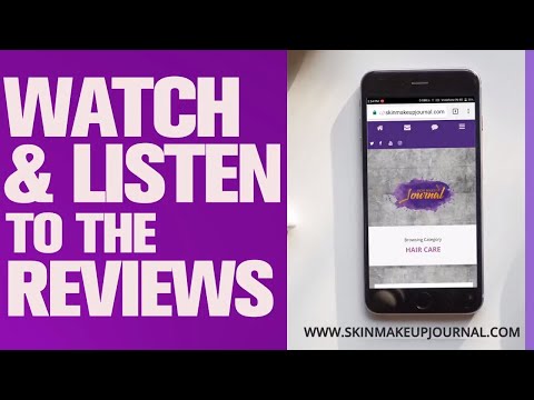 Watch and Listen Beauty Product Reviews and SAVE your TIME!