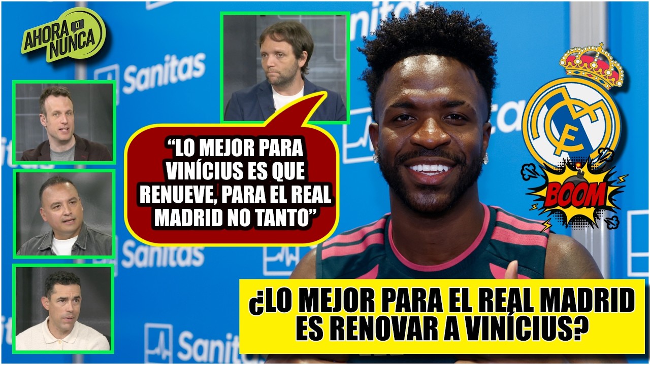 Al REAL MADRID NO LE CONVIENE RENOVAR a VINÍCIUS. Venderlo es mejor opción: Herculez | Ahora o Nunca