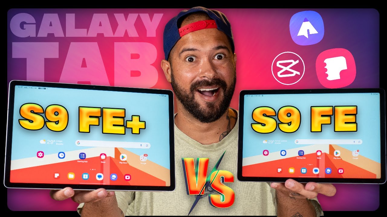GALAXY TAB S9 FE vs GALAXY TAB S9 FE PLUS qual COMPRAR? 🤔