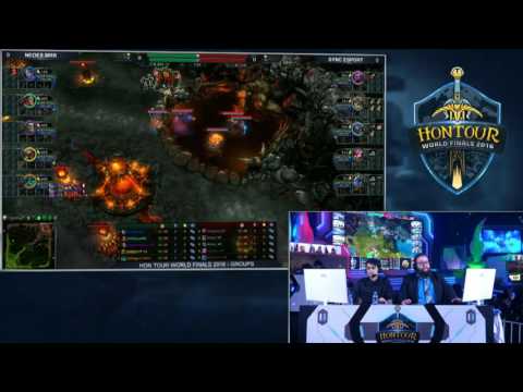 HT World Finals 2016 Groups - MRR vs Sync game 1
